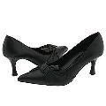Fitzwell Edina Black Kid Pumps/Heels