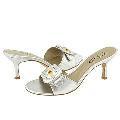 rsvp Reese Silver Metallic Pumps/Heels