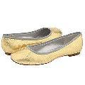 Type Z Cleopatra Gold Snake/Grey Flats