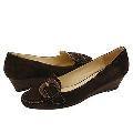 Type Z Zaza Brown Suede Pumps/Heels