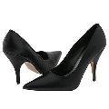 rsvp Raquele Black Leather Pumps/Heels