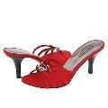 rsvp Soffie Red Satin Pumps/Heels