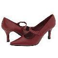 Fitzwell Rio Red Kid Pumps/Heels