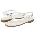 rsvp Marian White Patent Sandals