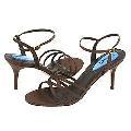 Fitzwell Deanna Brown Satin Sandals