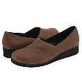 Fitzwell Darlene Brown Distressed Slip-ons