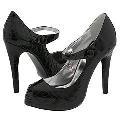 Type Z Tiera Black Croc Pumps/Heels
