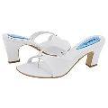 Fitzwell Megan White Kid Sandals