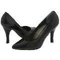Fitzwell Rocio Black Kid Pumps/Heels