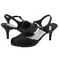 Bouquets Eboni Black Leather Sandals