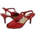 Bouquets Eboni Red Leather Sandals