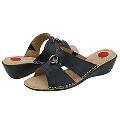 Lassen Emily Slide Navy Atanado Sandals