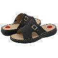 Lassen Taylor Black Nappa Sandals