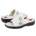 Lassen Taylor White Nappa Sandals