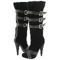 Type Z Rosanna Black/Gray Boots