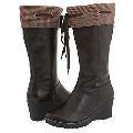 Type Z Janelle Dark Brown Leather Boots