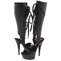 Promiscuous Flirtatious Black Pumps/Heels