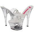 Promiscuous Vivacious Clear Pumps/Heels