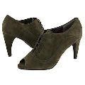 rsvp Mary-Kate (Cushioned by Foot Petals) Granite Kid Suede Pumps/Heels