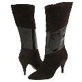 rsvp Tila Dark Brown Suede/Patent Boots