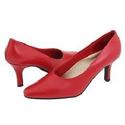 Bouquets Ingrid Red Leather Pumps/Heels