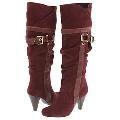 Type Z Rachel Widecalf Burgandy Boots