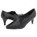 Bouquets Anika Black Smooth Pumps/Heels