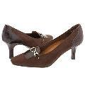 Bouquets Hedy Brown Suede Pumps/Heels