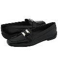 Vigotti Maren Black Patent Leather Loafers