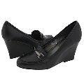 Fitzwell Faye Black Kid Loafers