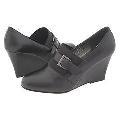 Fitzwell Farah Black Kid Pumps/Heels