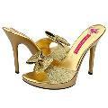 Promiscuous Krave Gold Sandals