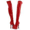 Promiscuous Lustfulness Red Patent Boots