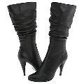 rsvp Ailyn Black Kid Skin Boots
