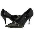 Type Z Evana Black Patient Kid Skin Pumps/Heels