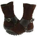 Type Z Emilia Brown Kid + Cow Suede Boots