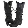 Type Z Suzan Black Sheep/Calf Boots
