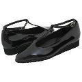 Fitzwell Blaze Black Patent Leather Flats