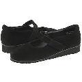 Fitzwell Mitzi Black Kid Suede Pumps/Heels