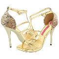 Promiscuous Envy Gold Sandals