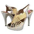 Promiscuous Grand Gold Metallic Sandals