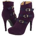 Type Z Verrona Purple Suede Boots