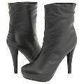 Type Z Evelyn Black Leather Boots