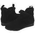 Fitzwell Rita Black Kid Suede Boots