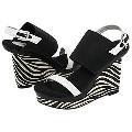 Type Z Stacey Black/White Sandals