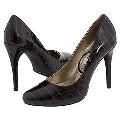 Gabriella Rocha Lydianna Black Patent Croco Pumps/Heels