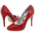 Gabriella Rocha Lydianna Red Patent Croco Pumps/Heels