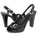 Type Z Brianna Black Sandals