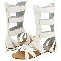 Type Z Loxie White Sandals