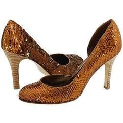 Nine West Vishnu Bronze/Dark Natural Pumps/Heels